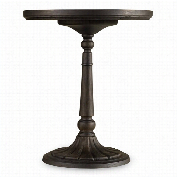 Hooker Furniture Corsica Pedestal Bedside Synopsis In Dark Wood