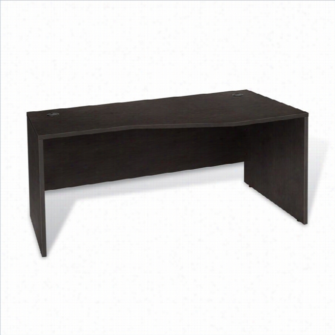 Jesper Office 100 Collection Crescent Desk Right In Espresso