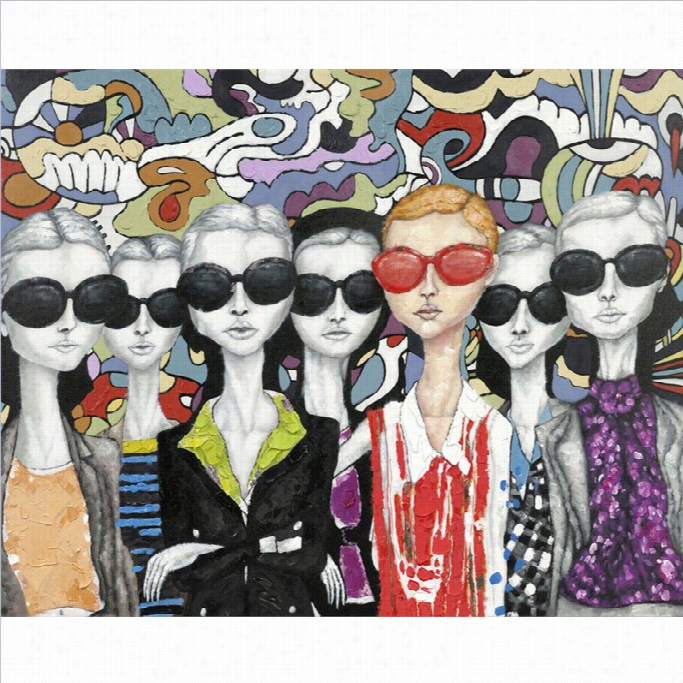 Moe's  Fashion Wall Art In Multicolor