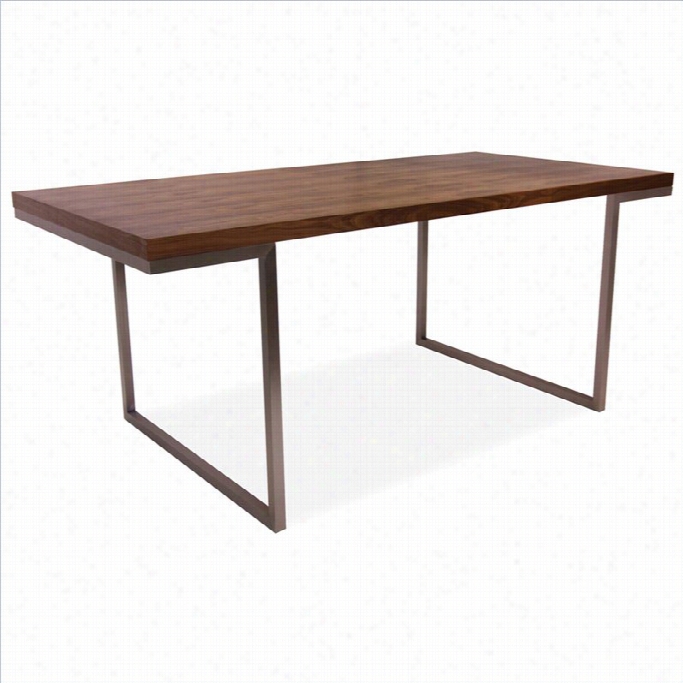 Moe's Repetir Diining Table In Walnut