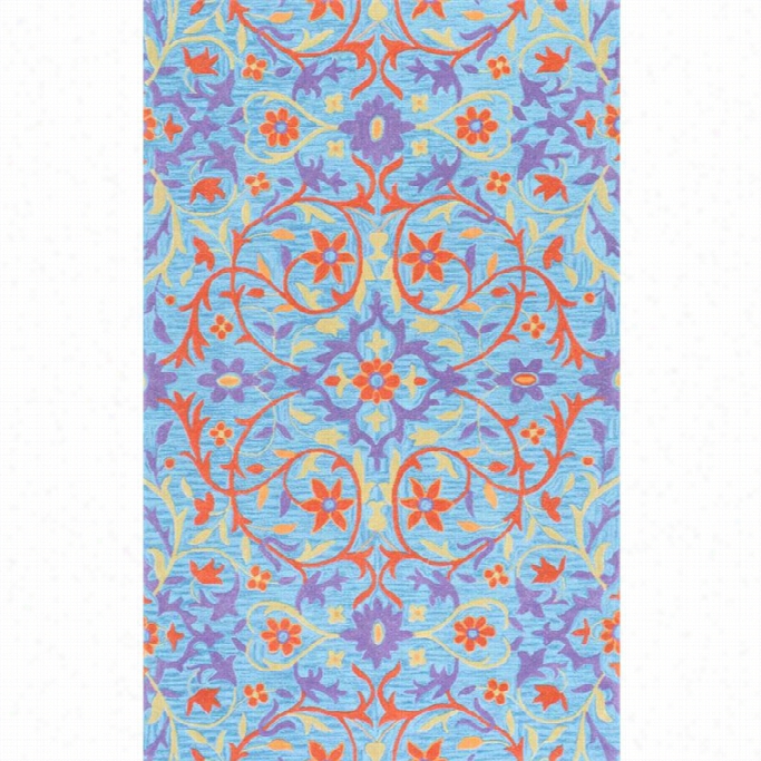 Nuloom 7' 6 X 9' 6 Hand Hooked Clarine Rug In Blue