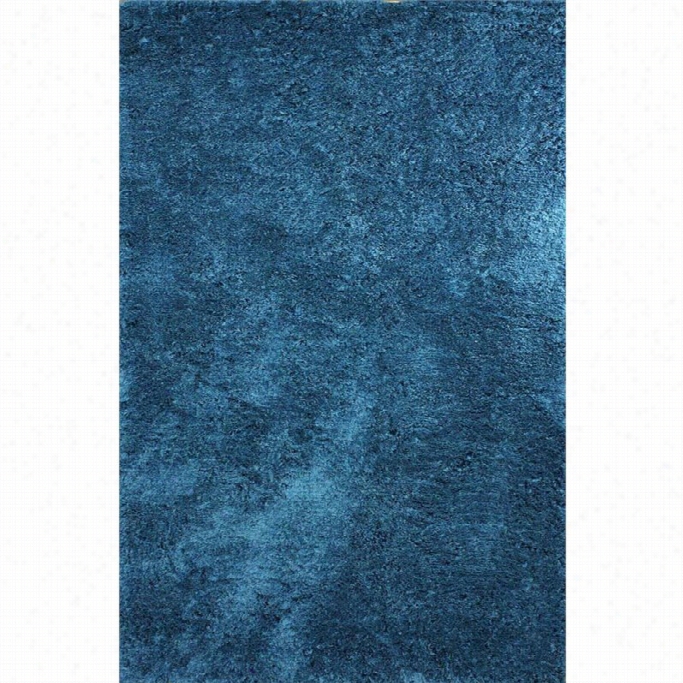 Nuloom 7'6 X 9'6 Hand Tufted Maginifiue Shag Rug In Teal