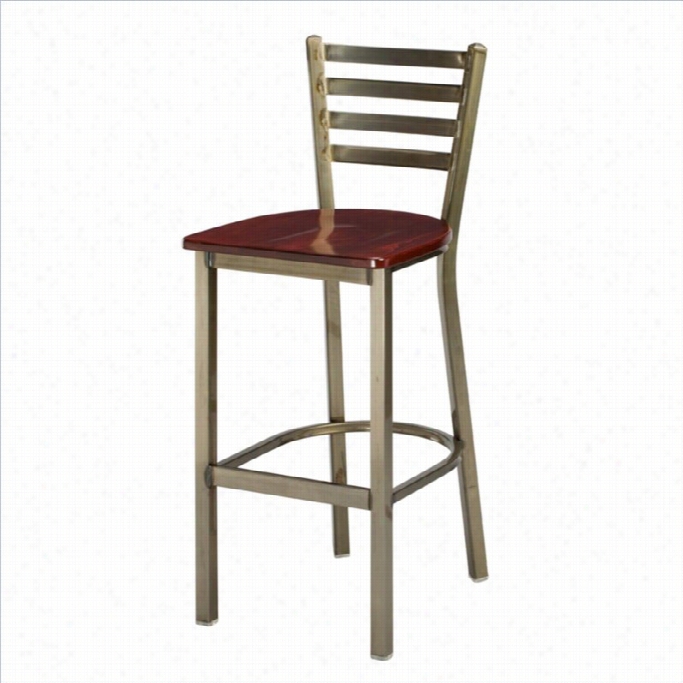 Rwgla Seatin G Hampshire 3 0 High Ladder Back Bar Stool-pael Blue T86 Grade 4 Vinyl