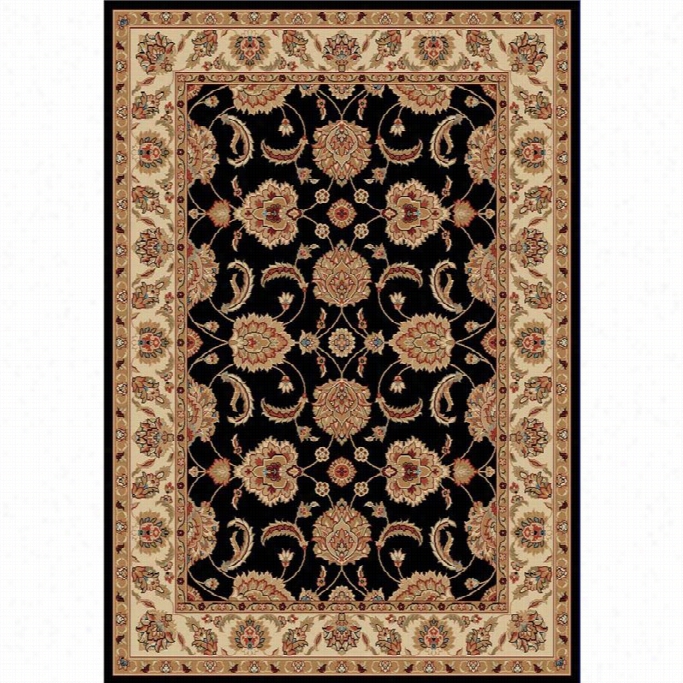 Safavieh Majesty Rectangle Rug In Black / Creme