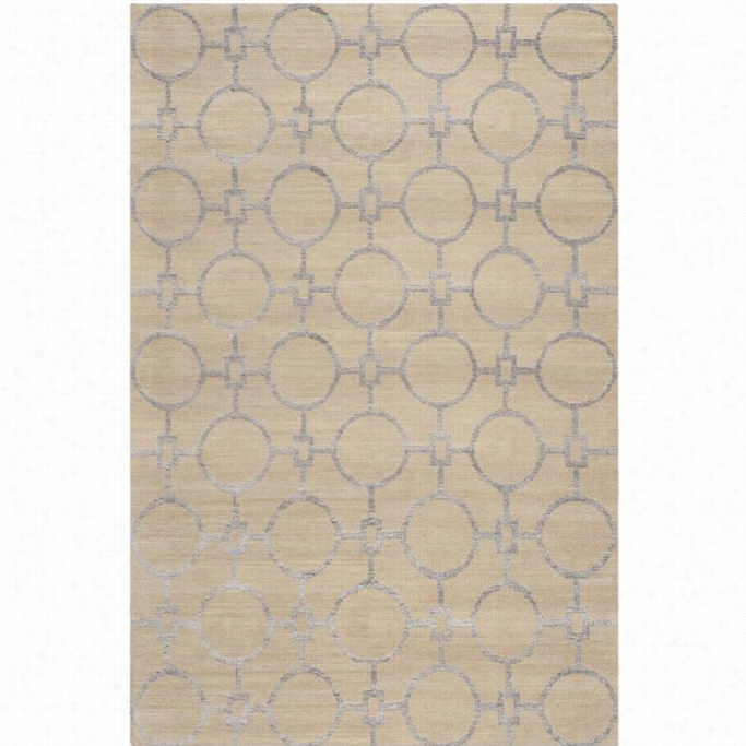 Safaviieh Stone Wash Beige Contemporary Rug - 5' X 8'