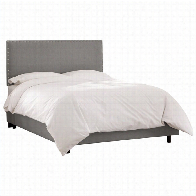 Skyline Furniture Bed In Gray-twin