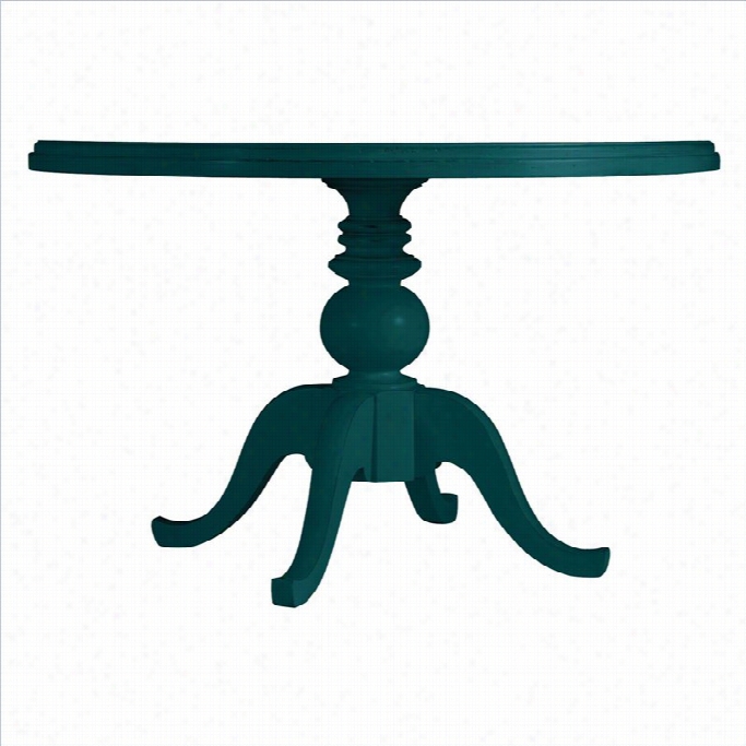 Stanley Furniture Coastal Liing Ret Reat Round Pedestal Dining Table Painted Top In Belize Tela