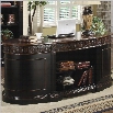 Coaster Nicolas Oval Executive Double Pedestal Desk