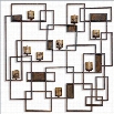 Uttermost Siam Metal Candlelight Wall Sculpture in Rust Brown