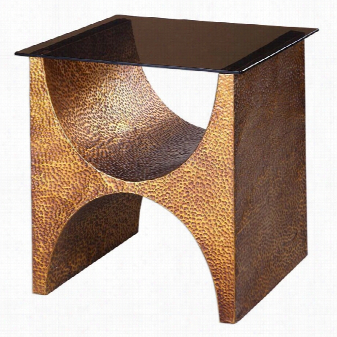 Utetrmost Rafa Ele Copper Accentt Table