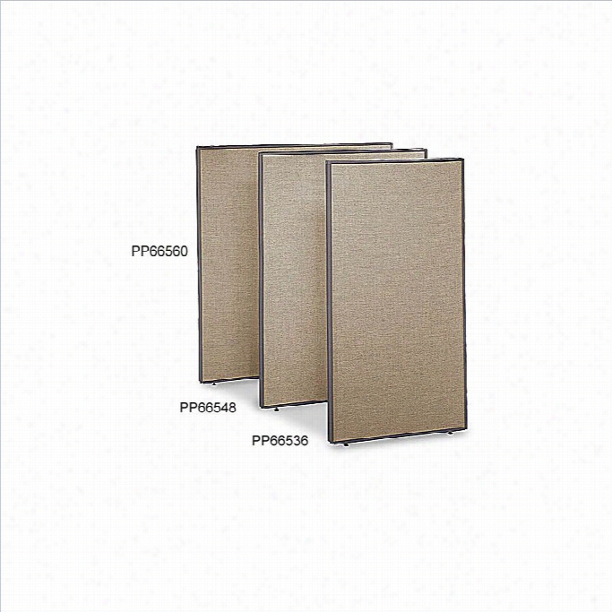 Bush Bbf Pp66548 Privacy Panel (67h X 48w) In Harvest Tan