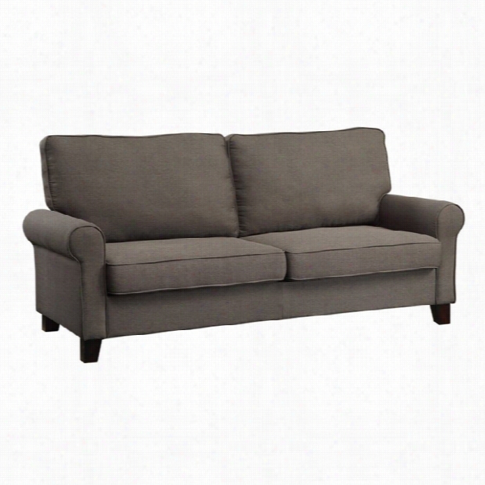 Coaster Noella Fabric Sofa In Grey