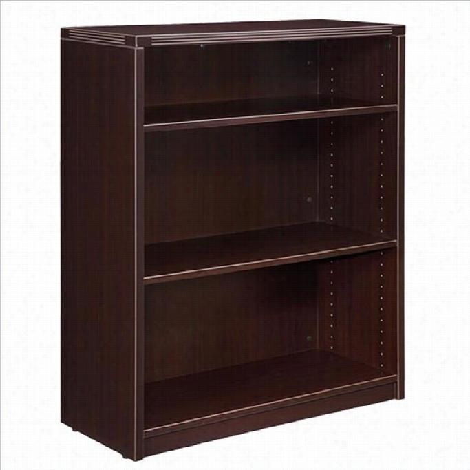 Dmi Fairplex 42 3-shelf Exhibit Bookcase In Mocha