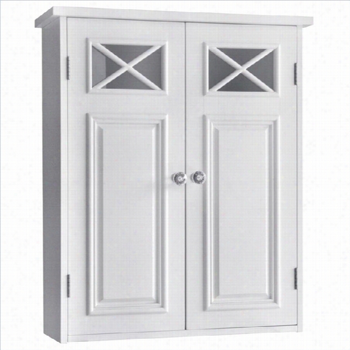 Graceful Home Fashions Dawsson 2-door Wall Cabinet In White