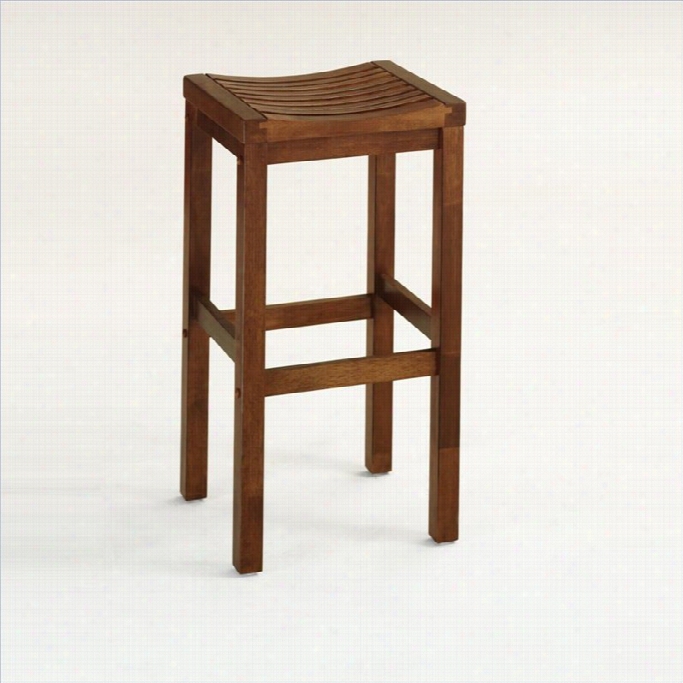 Home Styles 24 Bar Stool In Cogtage Oak