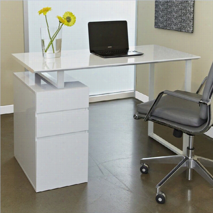 Jesper Office 200 Collection Study Computer Desk In White