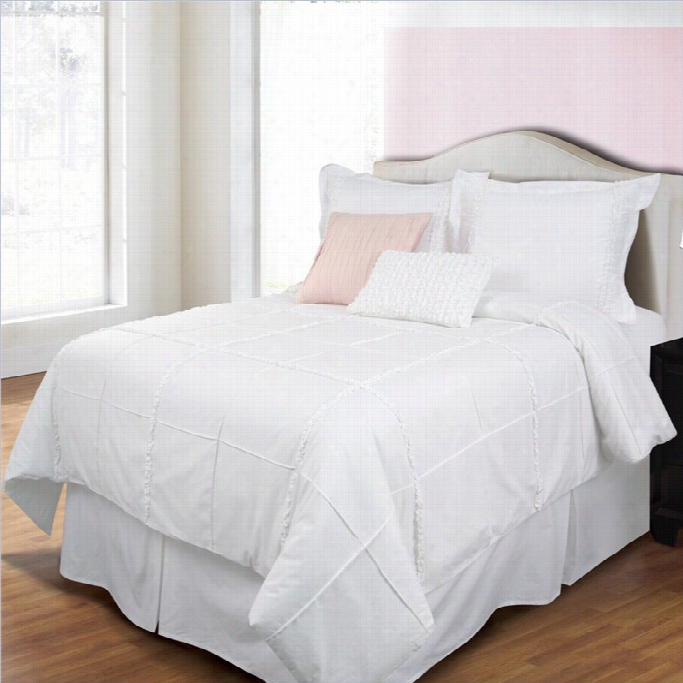 Kids Maken Zie 4 Or 5 Piece Comforter Set In White-4 Piece Twin