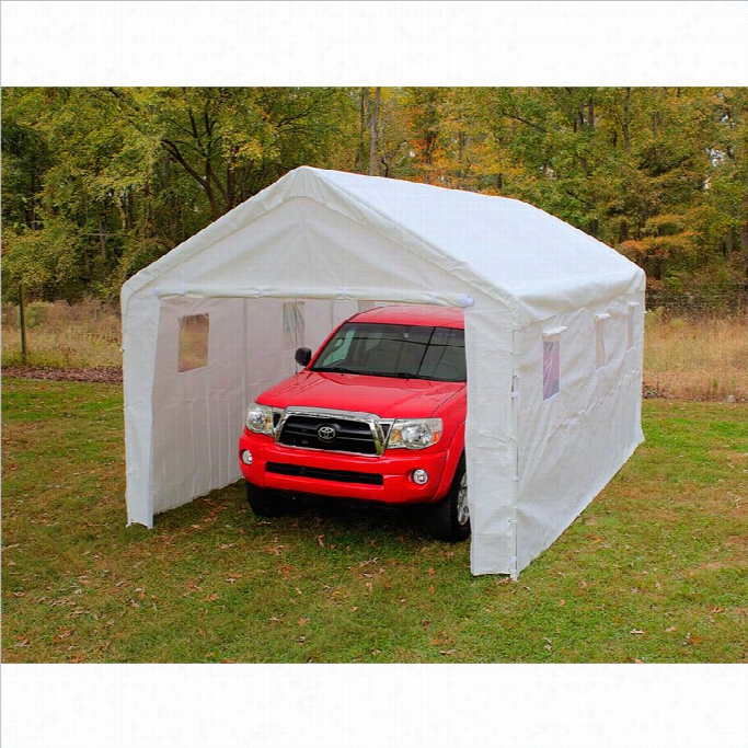 King Canopy 10' X 20' 8 Leg Universal Canopy In White