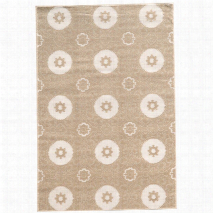 Linon Prisma Karma 8' X 10'4 Rug  In Light Beige