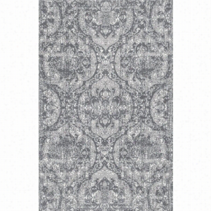 Nuloom 7' 6 X 9' 6 Hand Woven  Villeegas Rug In Ghost  Blue