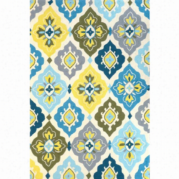 Nuloom 9' X 12' Handmade Indoor And Outdoor Nikita Rug In Yellow