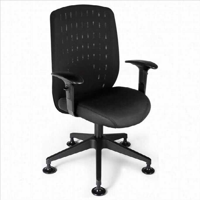 Omf Vision Executive Visitor Chair I Black