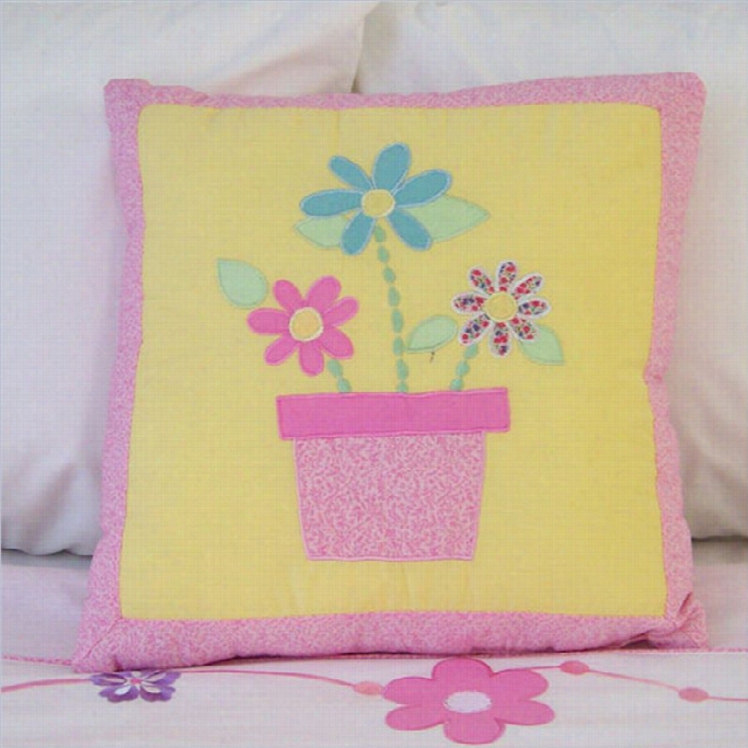 Pem America Swee Thelen Pillow With Trendy Flowers Design