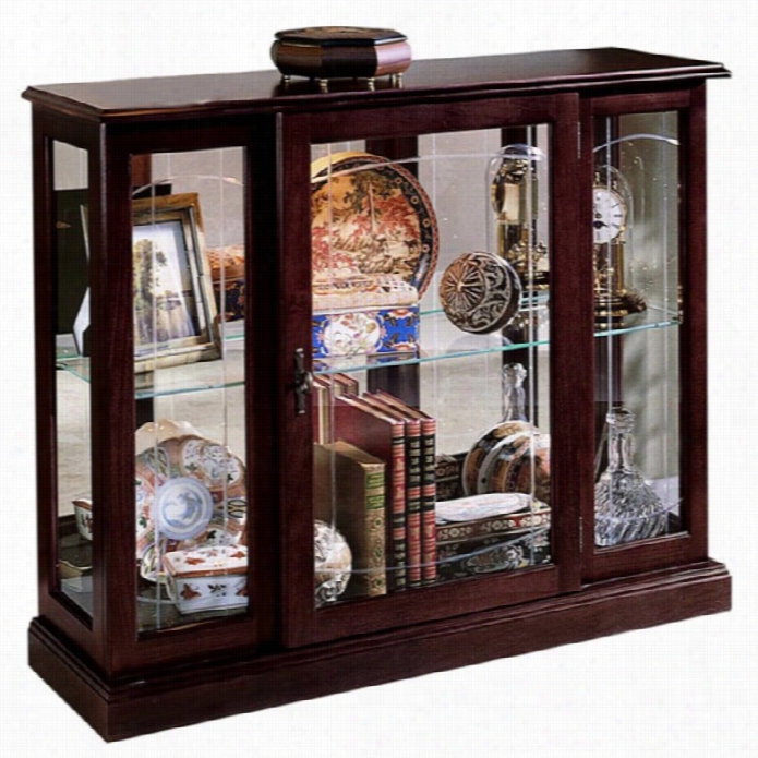 Pulaski Curios Display Cabinet In Ridgewood Cherry