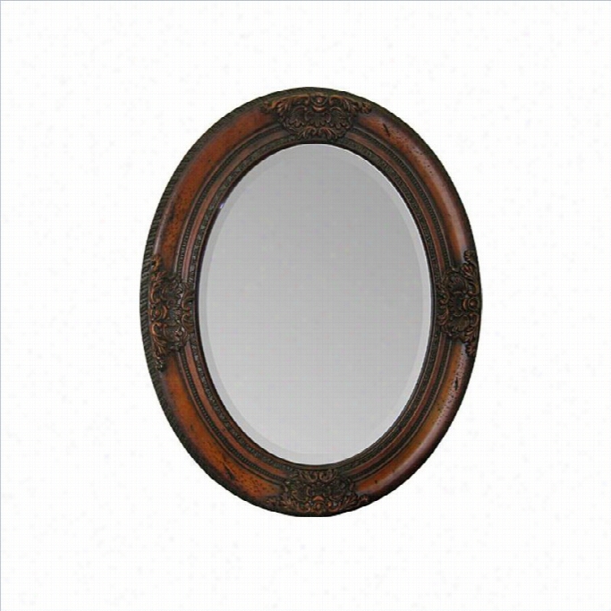 Renwilc Herry Chelse As Mirror In Cherry Wood