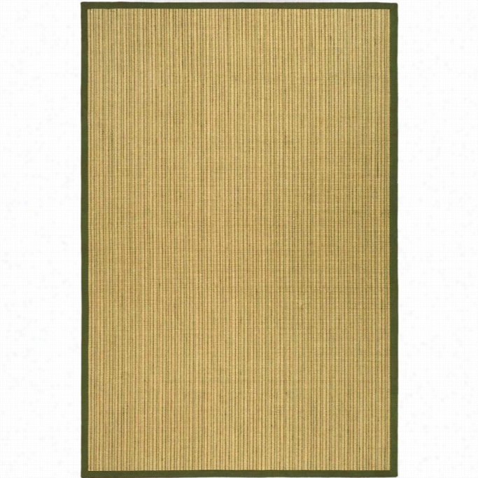 Safavieh Natural Fiber Green Area  Rug - Runner 2'6 X 4'