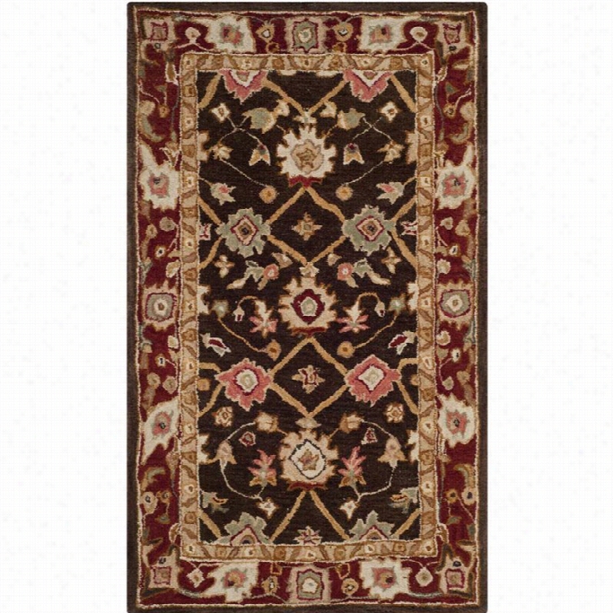 Safavieh Taj Mahal Olive Traditional Rug - 4' X 6'