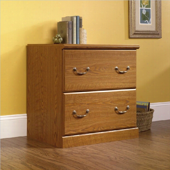 Sauder Orchard Hills 2 Drawer Wood Lateral File Cabinet In Oak