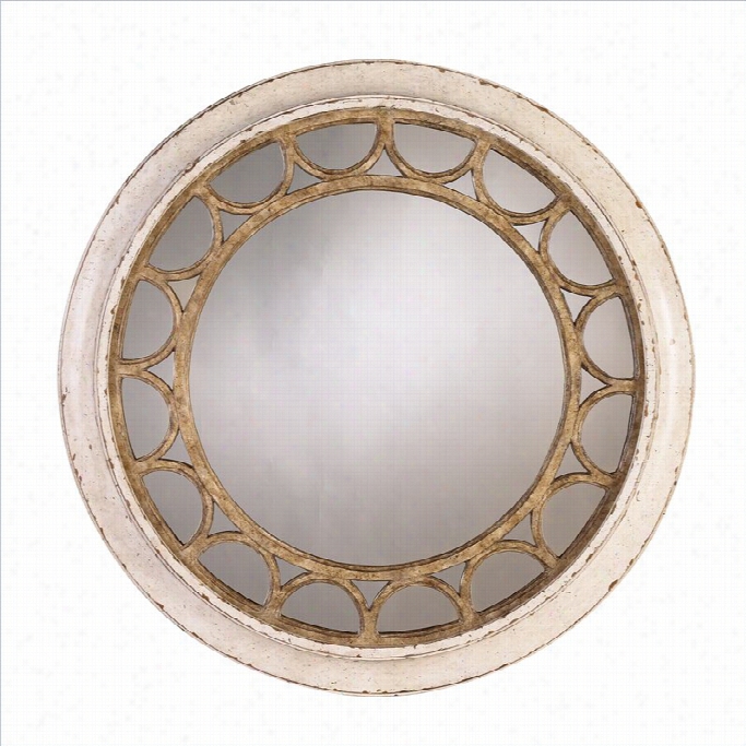 Stanley Furniture Archipelago Moor Island  Ring Mirror In Blanquilla