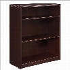 DMi Fairplex 42 3-Shelf Open Bookcase in Mocha