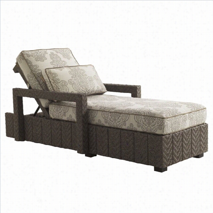 Tommy Bahama Home Blue Olive Wwickre Chaose Lounge In Gray