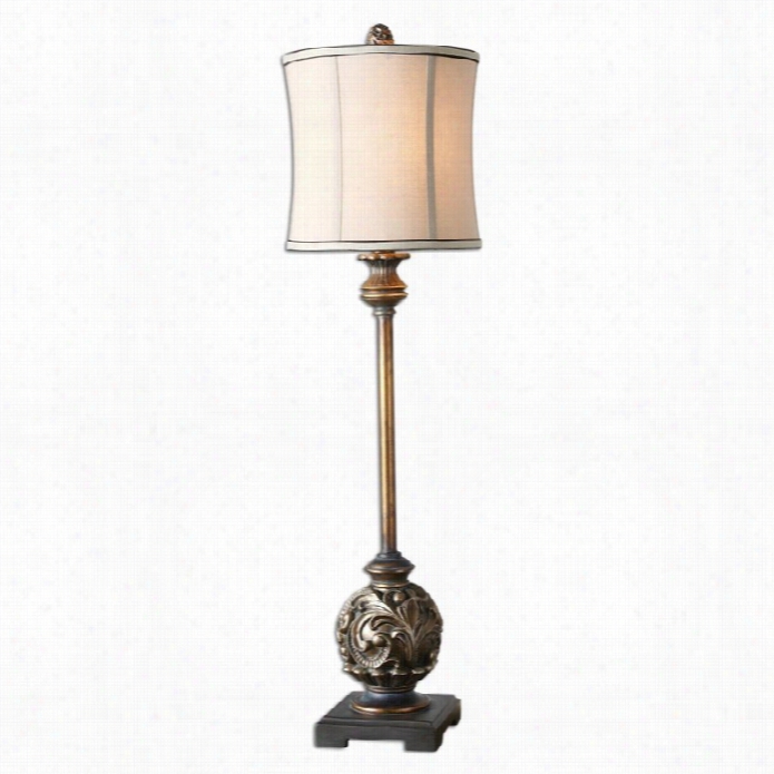Uttermost Shahla Buffe T Lamp In Aged Delightful Bronze