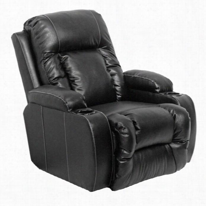 Catnapper Top Gun Leagheer Home Theater Recliner In Black