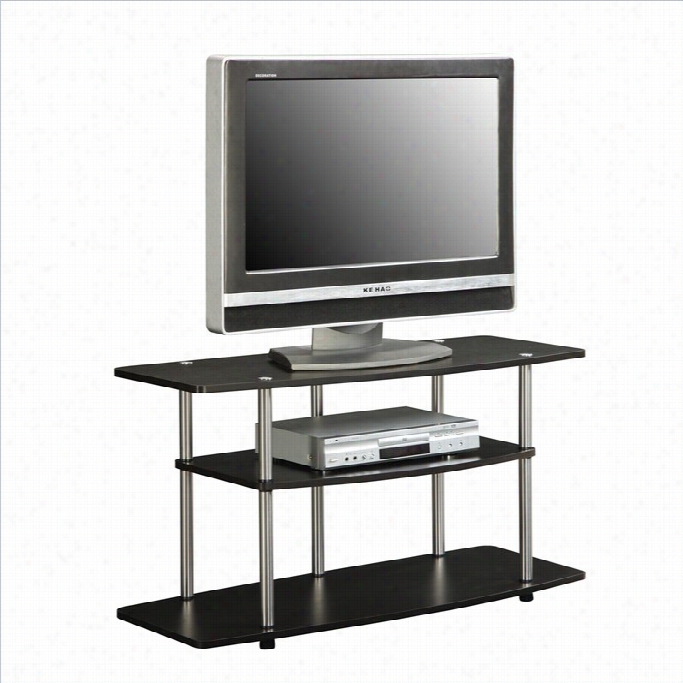 Convenuence Concepts Designs2go 3 Tier Wide Tv Stand - Espresso