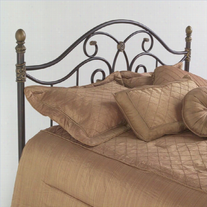 Fashoin Bed Dynassty Spindle Headboard Inn Brown-full