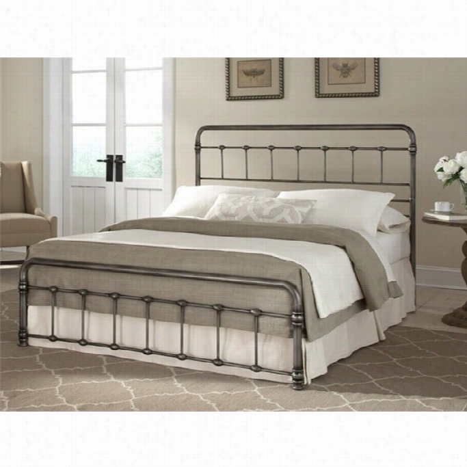 Fashion Bed Snap Fremont King Meet Al Bed In Weathered Nickel