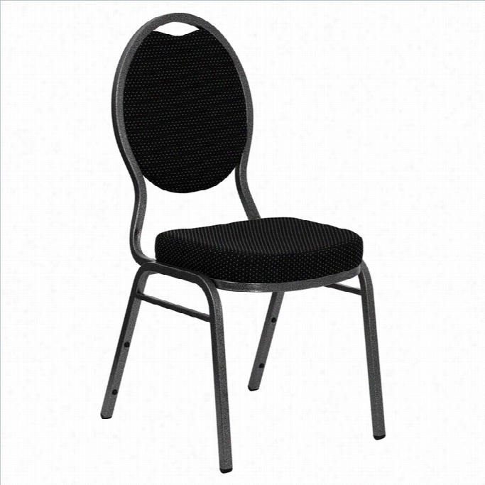 Flash Furniture Hecules Teardrop Back Stacking Chair Ithi N Black