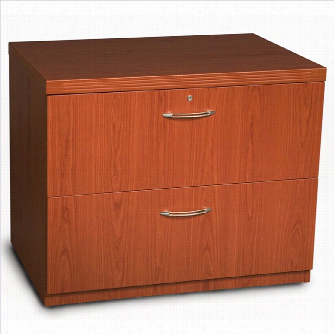 Mayline Aberdeen Freestanding Lateral File In Cherry-30