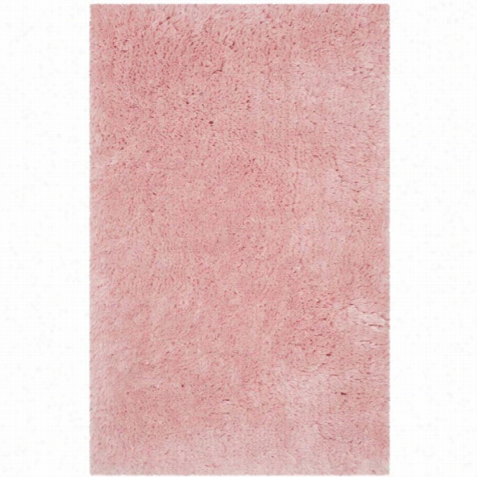 Sadavieh Arctic Shag Pink Shag Rug -  3' X 5'