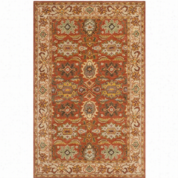 Safavieh Heritage Rust Traditional Rug - Ruunner 2'3 X 1 0'