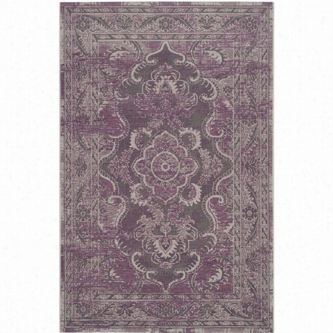 Safavieh Palazzo Light Grey Contemporary Rug - 5' X 8'