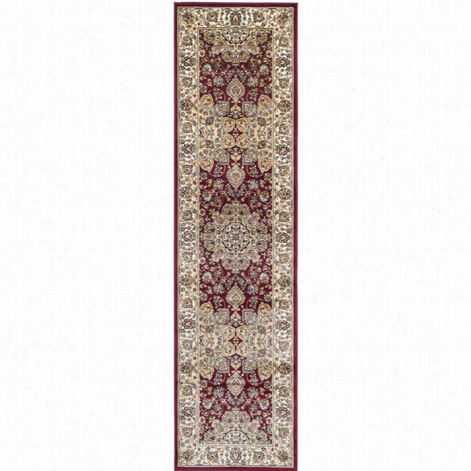 Safavieh Persian Garden Red Trraditional Rug - 2'2 X 8'