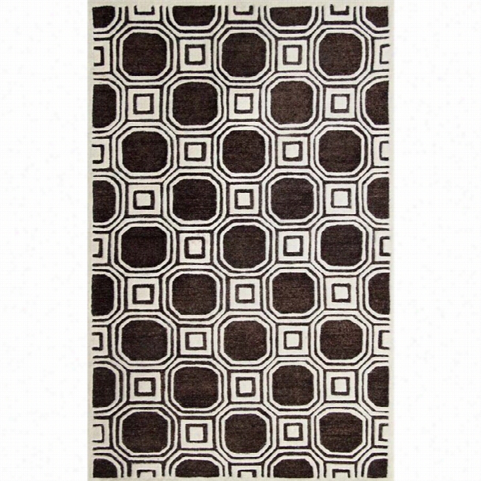 Safavieh Precious Cahrcoal Contemporary Rug - 5' X 8'