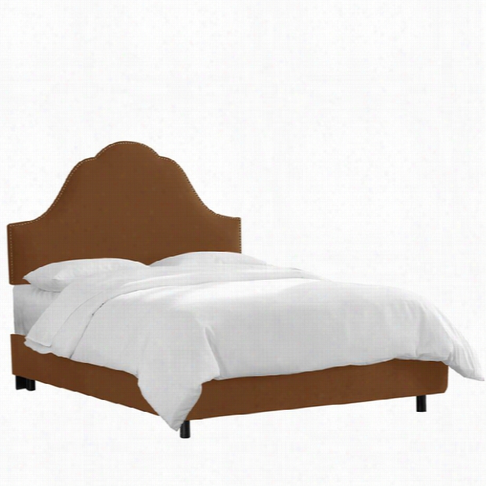 Skyline Arch Bed In Premier Chocolate-twin