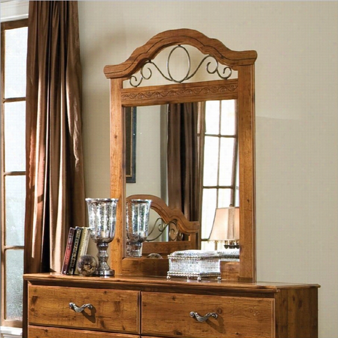 Standard Furniture Ehster Heights Mirror In Dark Wood