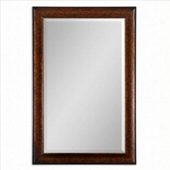 Uttermost Healy Mirror  In Rusticb Ronze